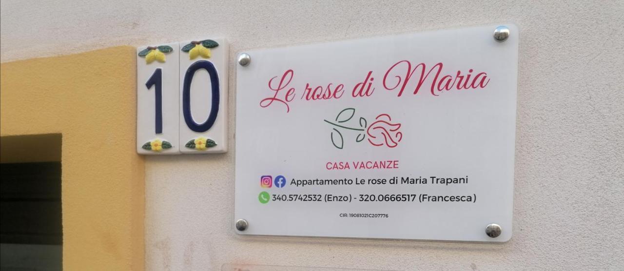 Le Rose Di Maria Διαμέρισμα Τράπανι Εξωτερικό φωτογραφία